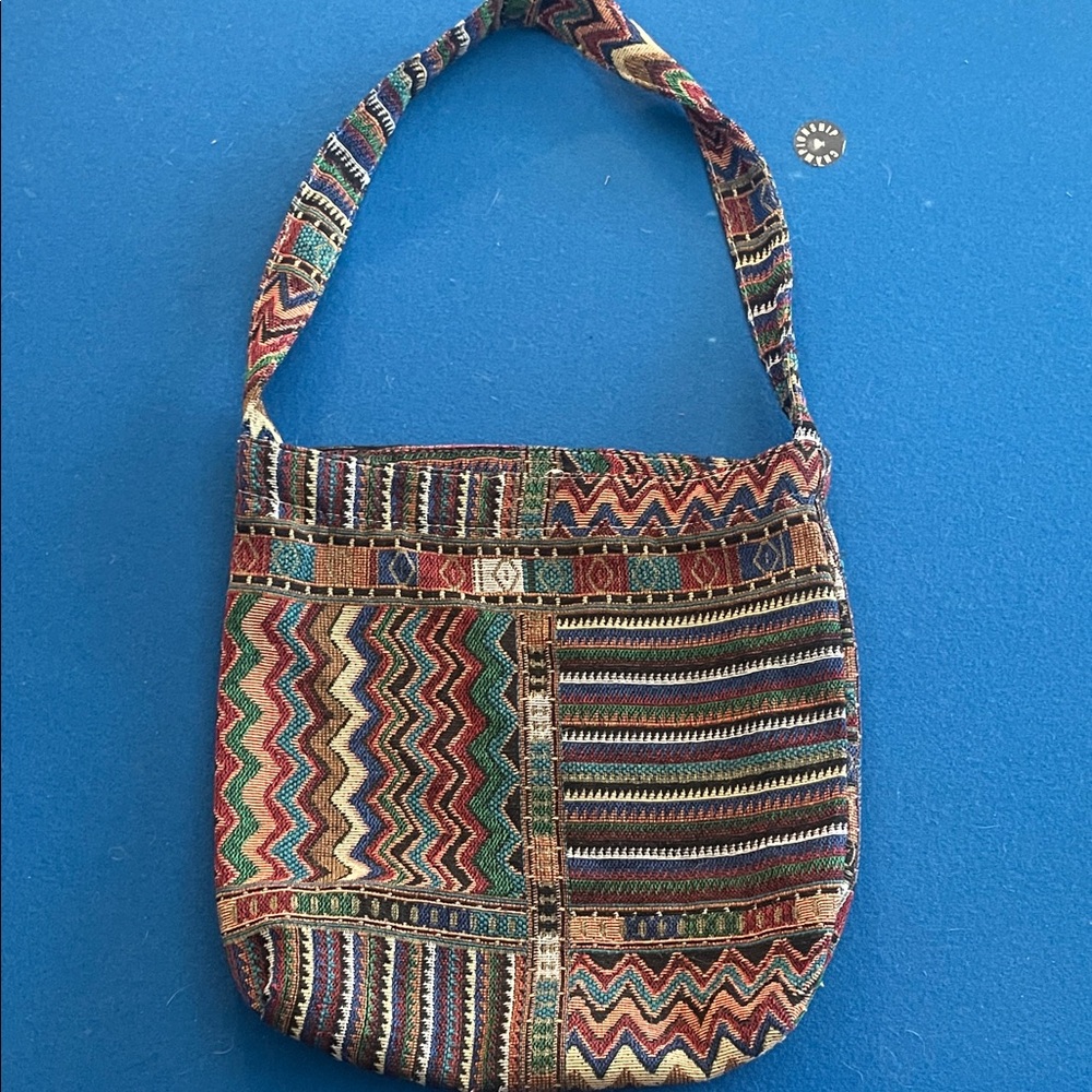 Multicolor Patterned Women's Bag